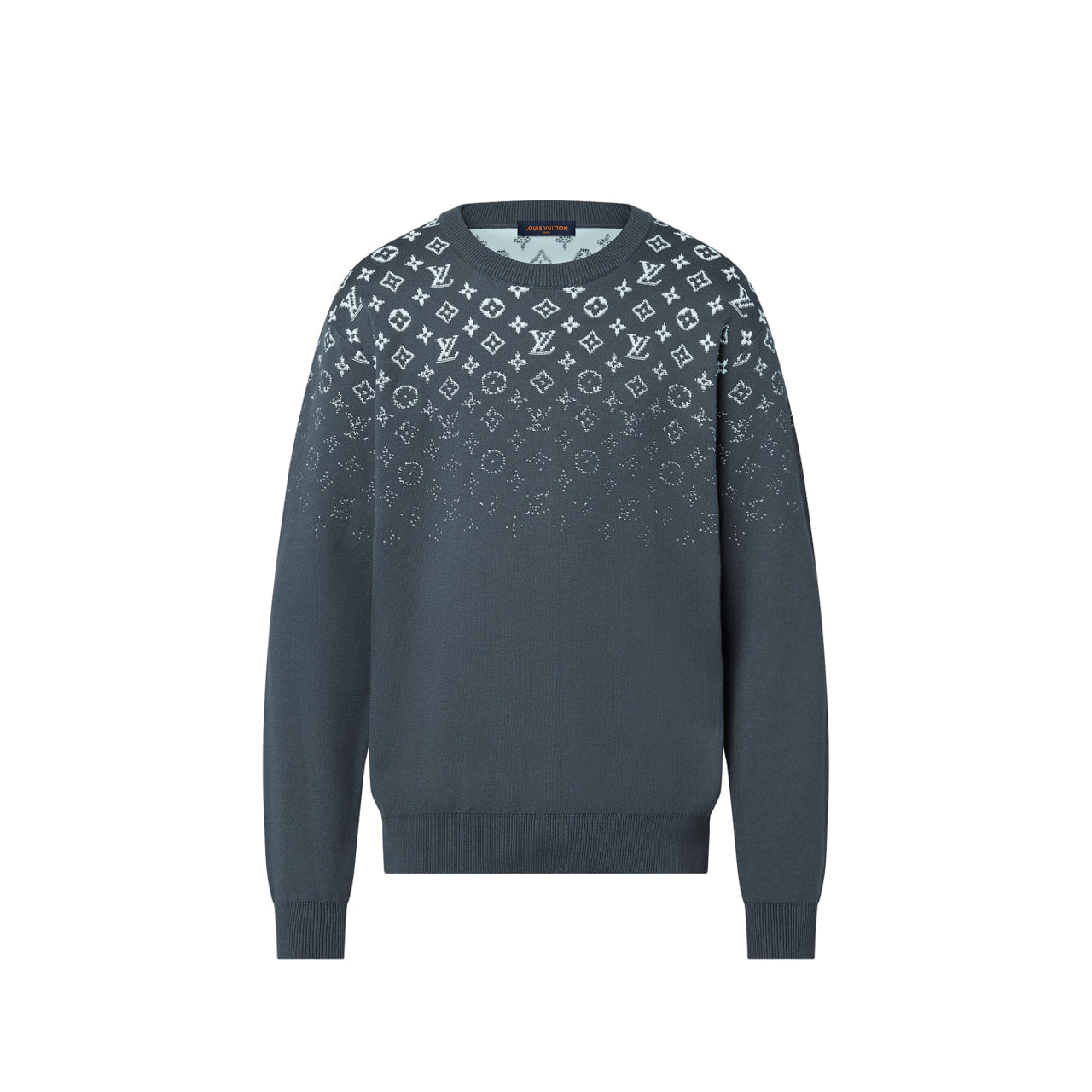 Louis Vuitton Gradient Cotton Crewneck For Men