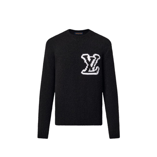 Louis Vuitton Wool Blend Crewneck Black