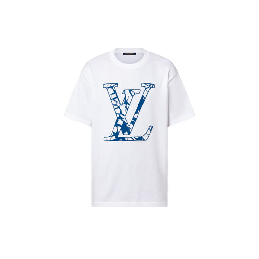 Louis Vuitton Short-Sleeved Cotton Crewneck White