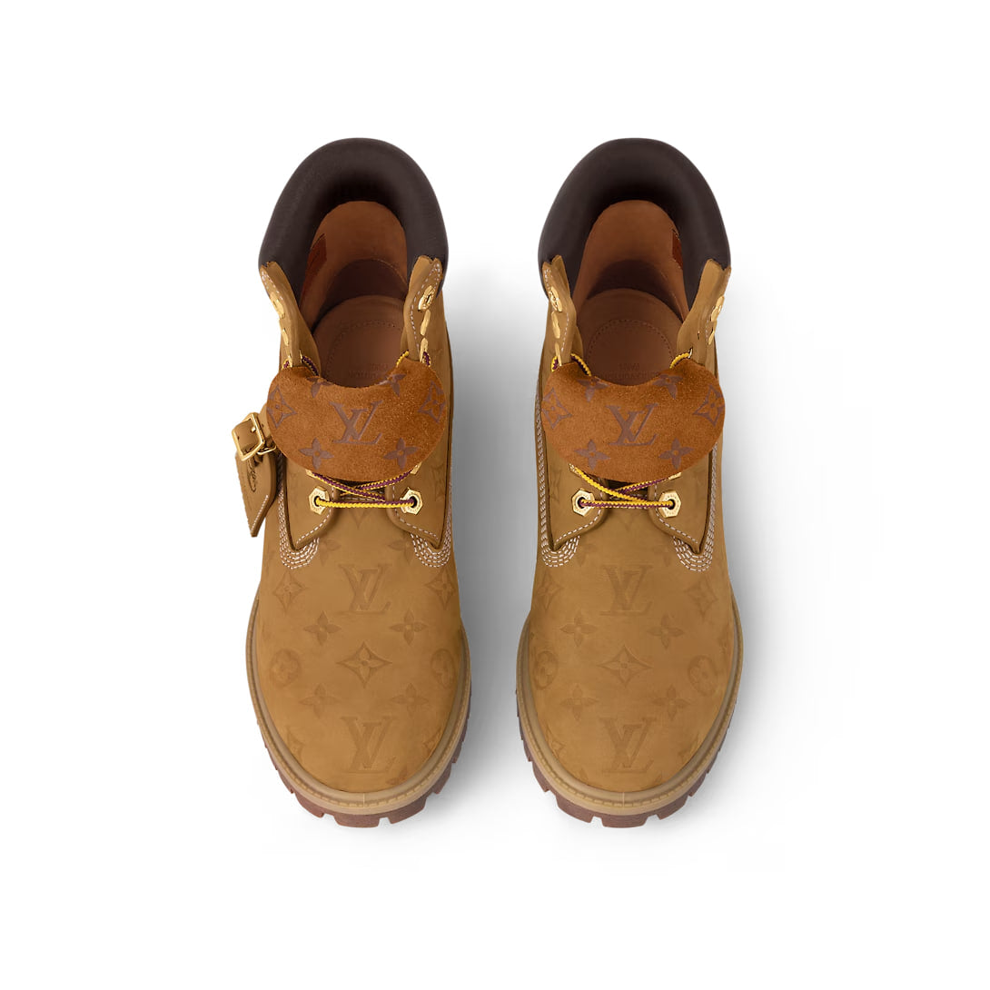 LV x Timberland 6-In Ankle Boot Beige