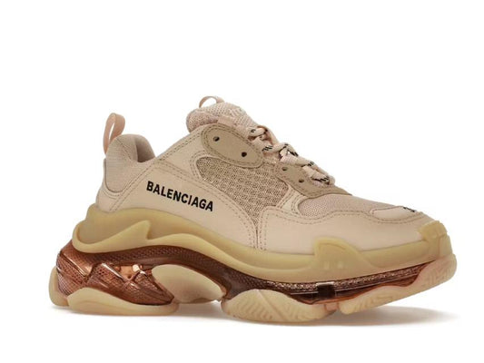 Balenciaga Triple S Clear Sole Beige