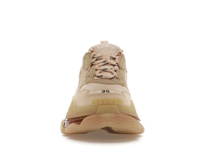 Balenciaga Triple S Clear Sole Beige