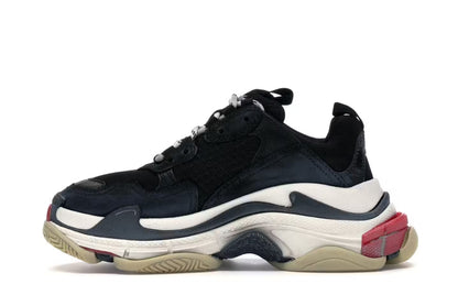 Balenciaga Triple S Black White Red