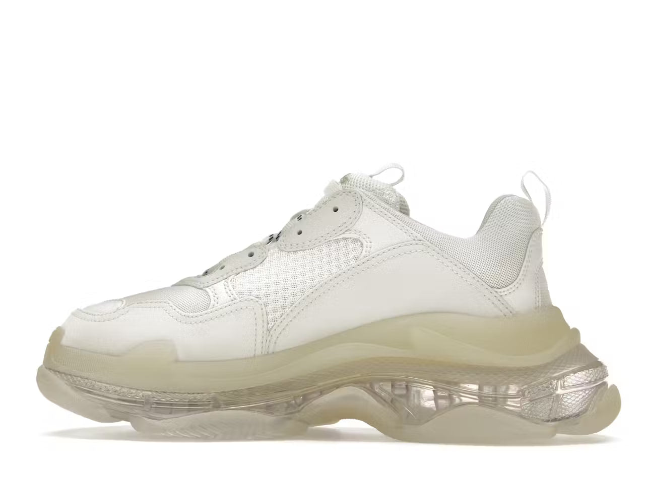 Balenciaga Triple S Clear Sole White