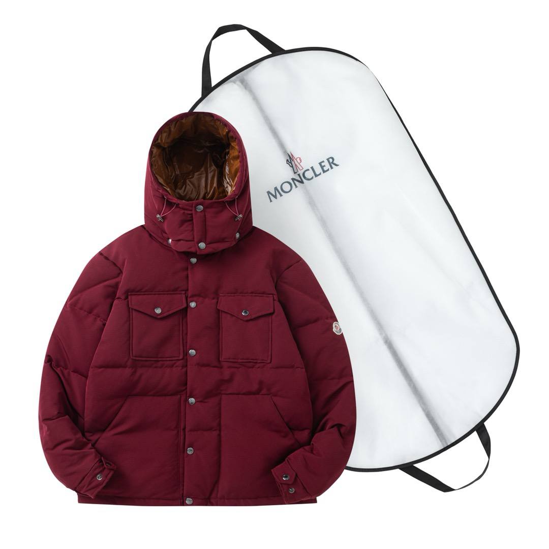 Moncler Puffer Jacket Red