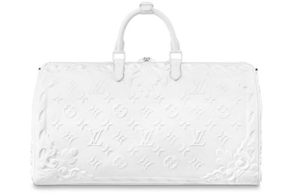 Louis Vuitton Keepall Bandouliere 50 Optic White