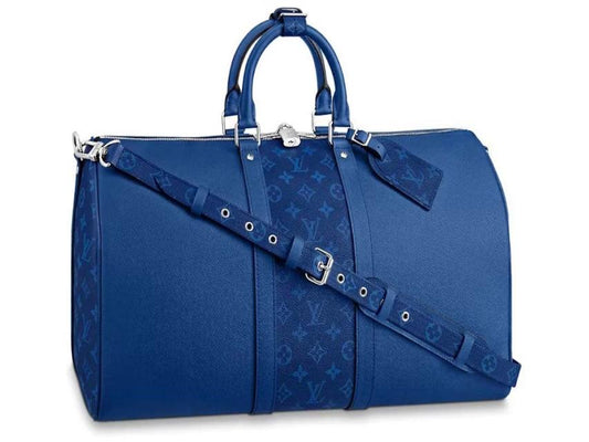 Louis Vuitton Keepall Bandouliere 50 Pacific Blue