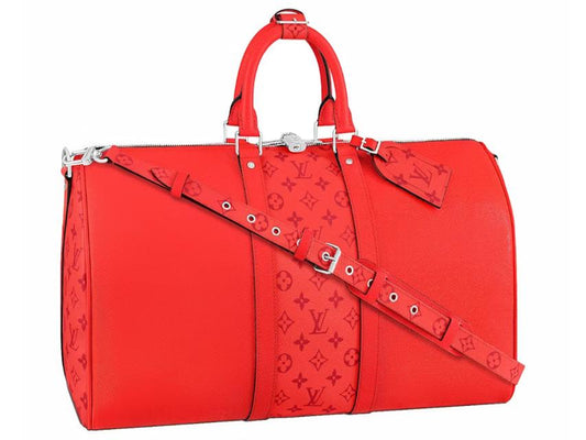 Louis Vuitton Keepall Bandouliere 50 Red