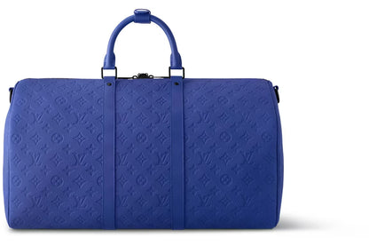 Louis Vuitton Keepall Bandouliere 50 Racing Blue