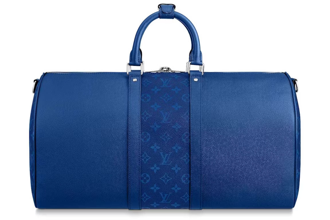 Louis Vuitton Keepall Bandouliere 50 Pacific Blue