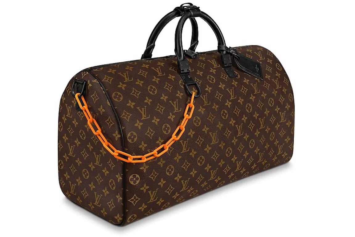 Louis Vuitton Keepall Bandouliere Black-tone 50 Brown