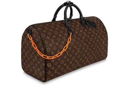 Louis Vuitton Keepall Bandouliere Black-tone 50 Brown