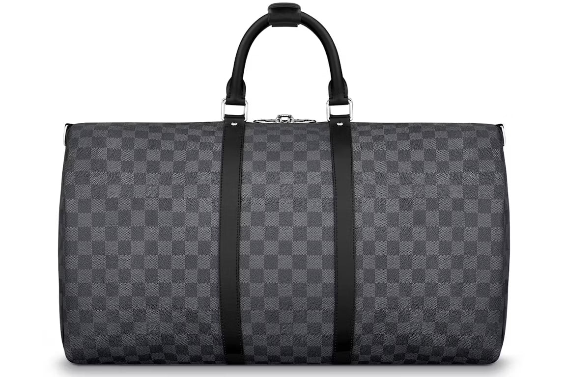 Louis Vuitton Keepall Bandouliere Damier Graphite 55 Black/Graphite