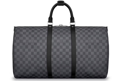 Louis Vuitton Keepall Bandouliere Damier Graphite 55 Black/Graphite