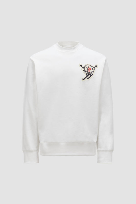 Ski Patch Sweatshirt Men White